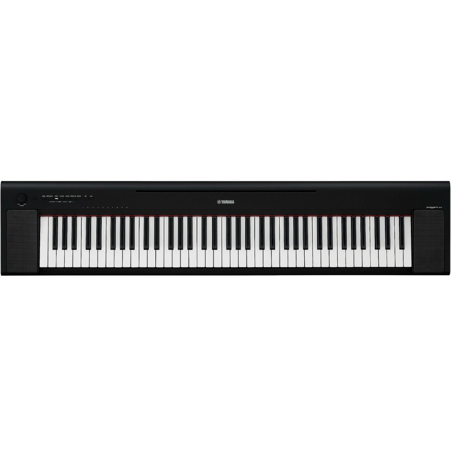 Keyboards & Midi Yamaha | Yamaha Piaggero Np-35 76-Key Portable Keyboard With Power Adapter Black