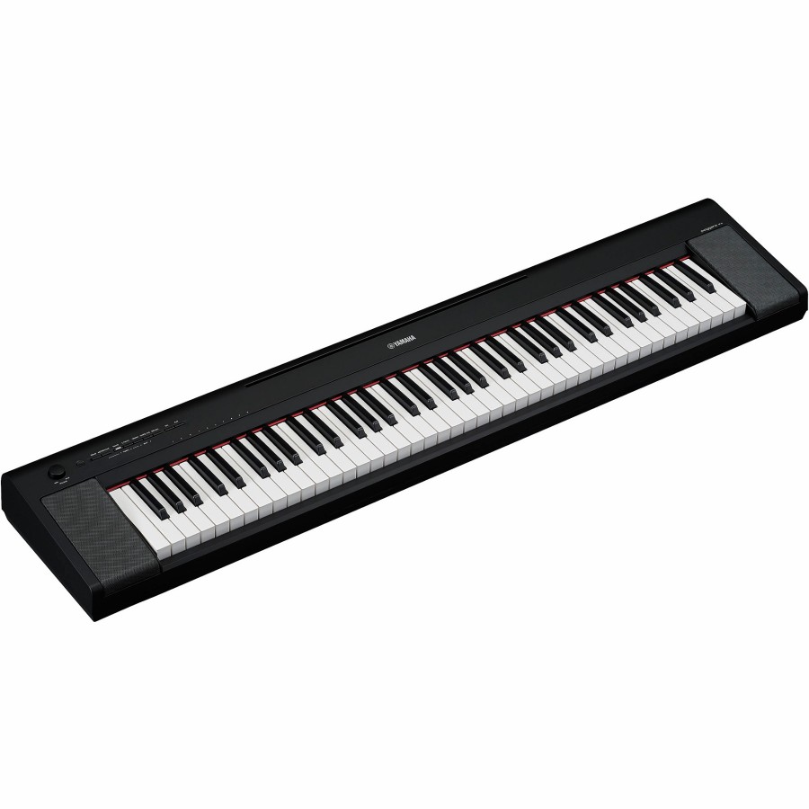 Keyboards & Midi Yamaha | Yamaha Piaggero Np-35 76-Key Portable Keyboard With Power Adapter Black