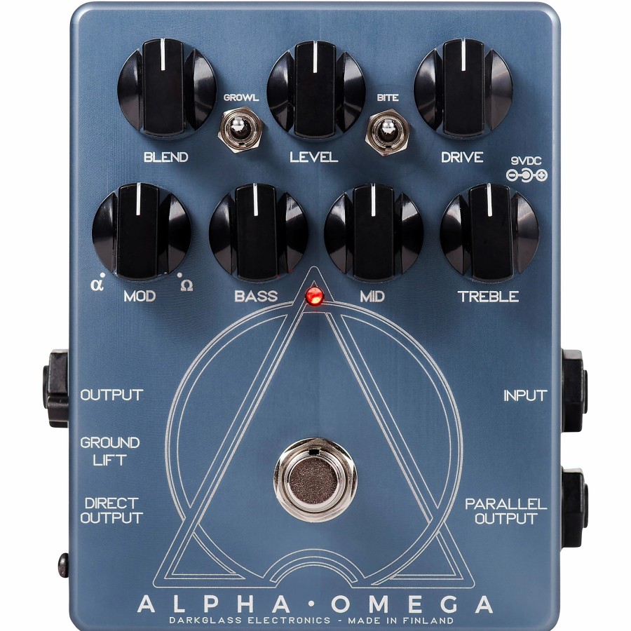 Basses Darkglass Bass Effects | Darkglass Alpha Omega Preamp Pedal