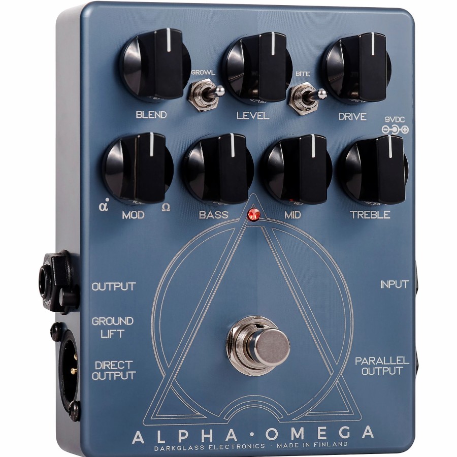 Basses Darkglass Bass Effects | Darkglass Alpha Omega Preamp Pedal