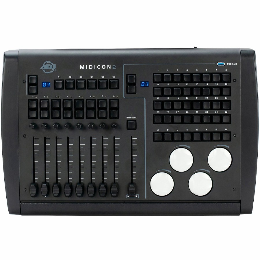 Lighting American DJ | American Dj Midicon-2 Professional Usb Powered Midi Software Controller