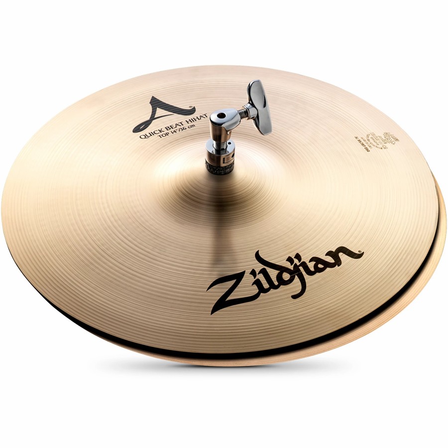 Drums Zildjian Hi-Hat Cymbals | Zildjian A Series Quick Beat Hi-Hat Pair 14 In.