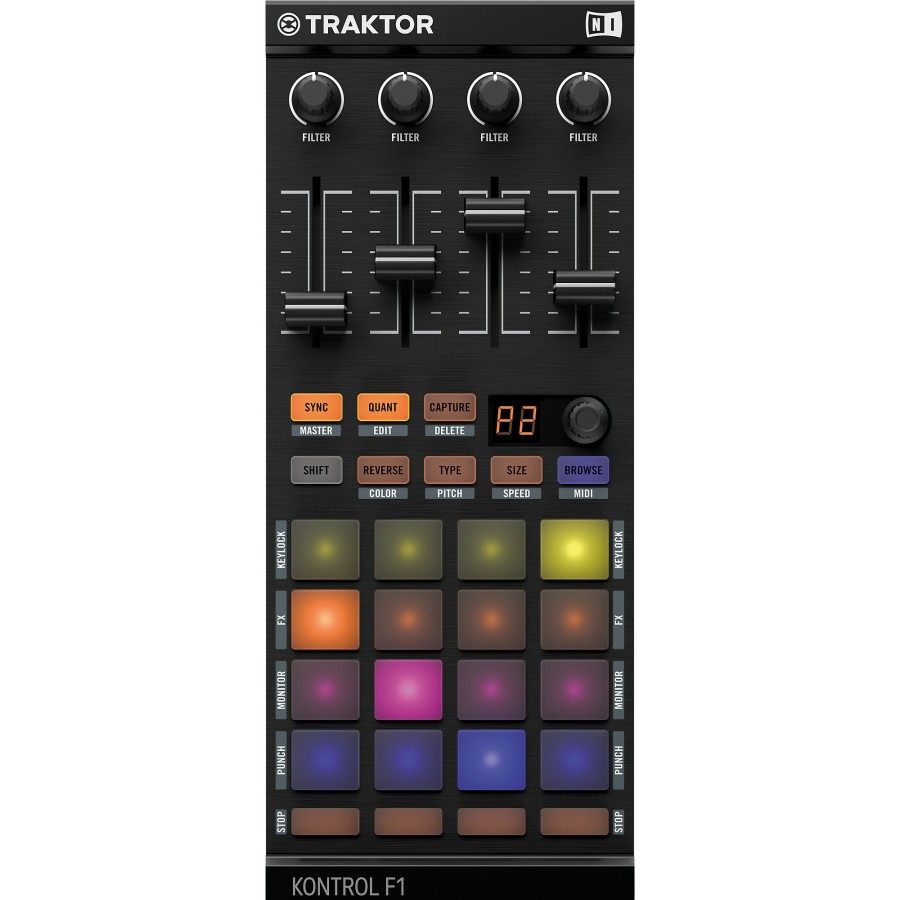 Dj Equipment Native Instruments | Native Instruments Traktor Kontrol F1 Dj Controller