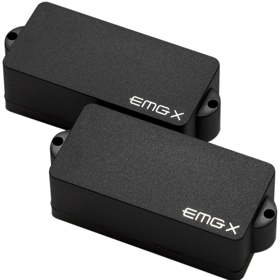 Basses EMG Bass Pickups | Emg P-X Active Bass Pickup Set Black