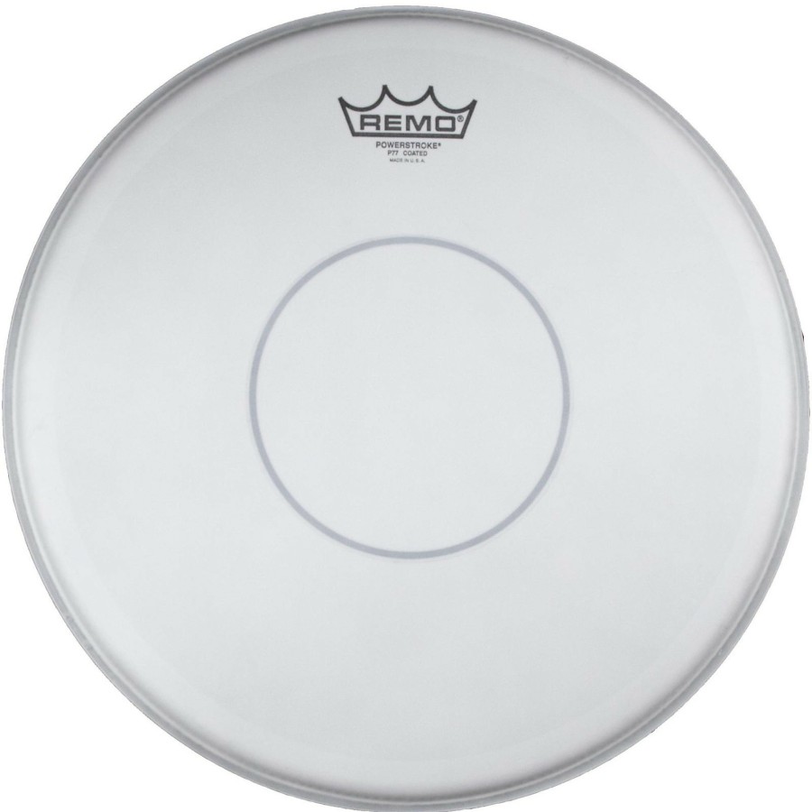 Drums Remo | Remo Powerstroke 77 Coated Clear Dot Drumhead 14 In. Coated