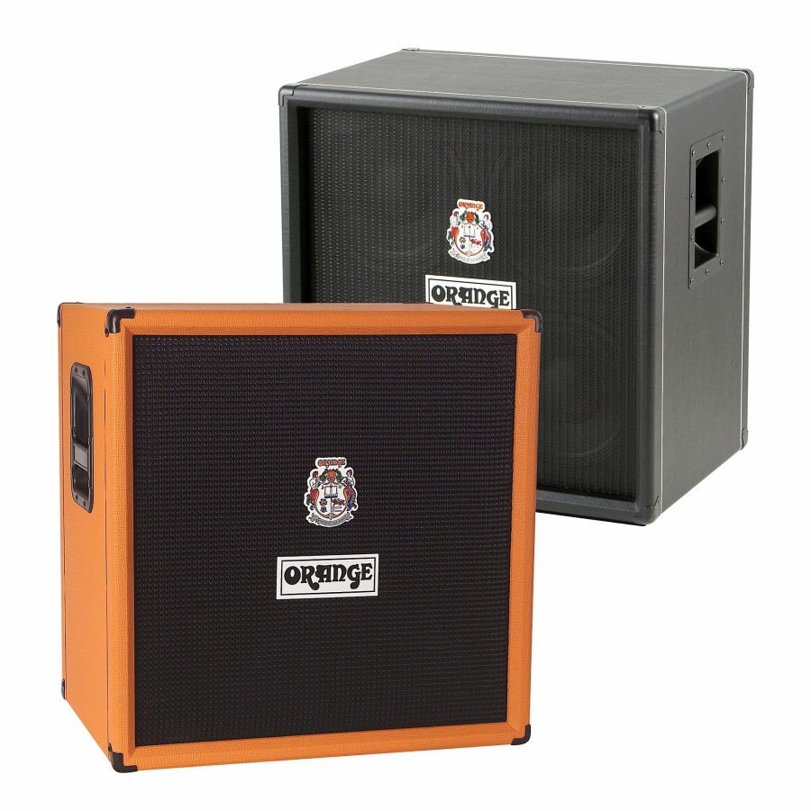 Basses Orange Amplifiers Bass Amps | Orange Amplifiers Obc Series Obc410 600W 4X10 Bass Speaker Cabinet Orange