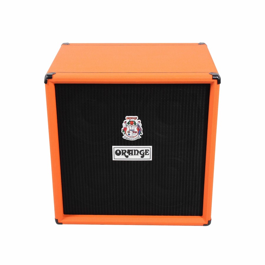 Basses Orange Amplifiers Bass Amps | Orange Amplifiers Obc Series Obc410 600W 4X10 Bass Speaker Cabinet Orange