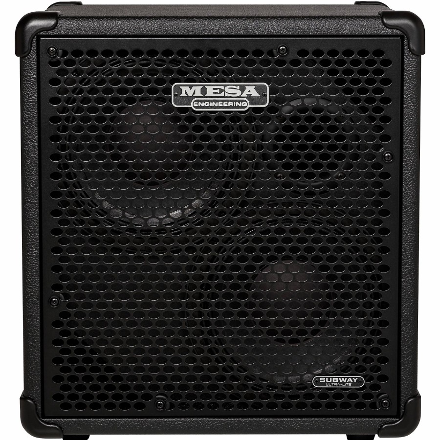 Amps & Effects MESA/Boogie Cabinets | Mesa/Boogie Subway 2X10" 600W Diagonal Ultra-Lite Bass Speaker Cabinet Black