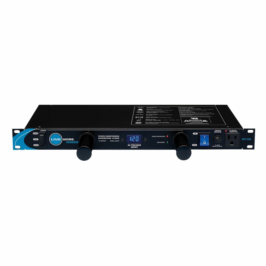 Live Sound Livewire | Livewire 11-Outlet Power Conditioner And Distribution System