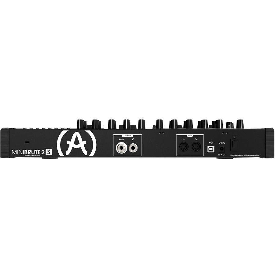 Keyboards & Midi Arturia Synthesizer Modules | Arturia Minibrute 2S Analog Desktop Synthesizer/Sequencer Noir