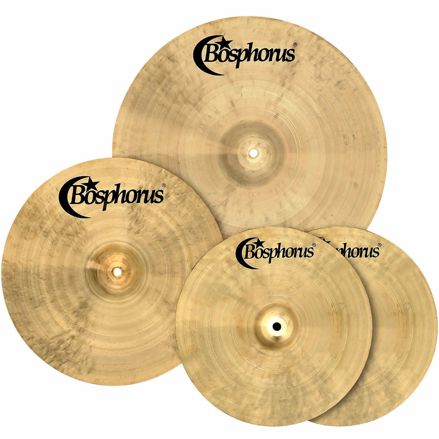 Drums Bosphorus Cymbals Cymbal Packs | Bosphorus Cymbals Traditional Cymbal Box Set