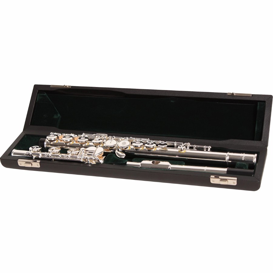 Band & Orchestra Pearl Flutes | Pearl Flutes 525 Series Intermediate Flute Model 525Rbe1Rb - B Foot, Offset G With Split E