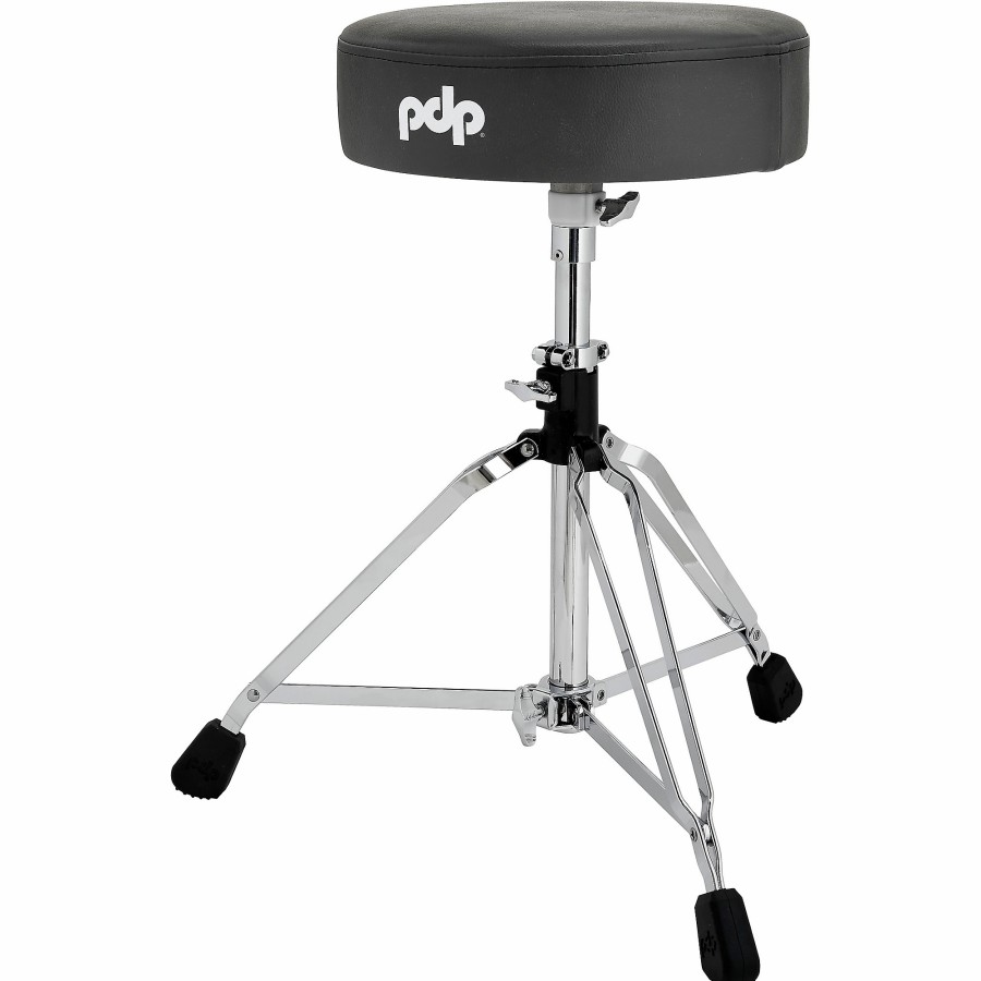 Drums PDP by DW | Pdp By Dw Gravity Series 810R Medium Weight Round Top Throne Gray