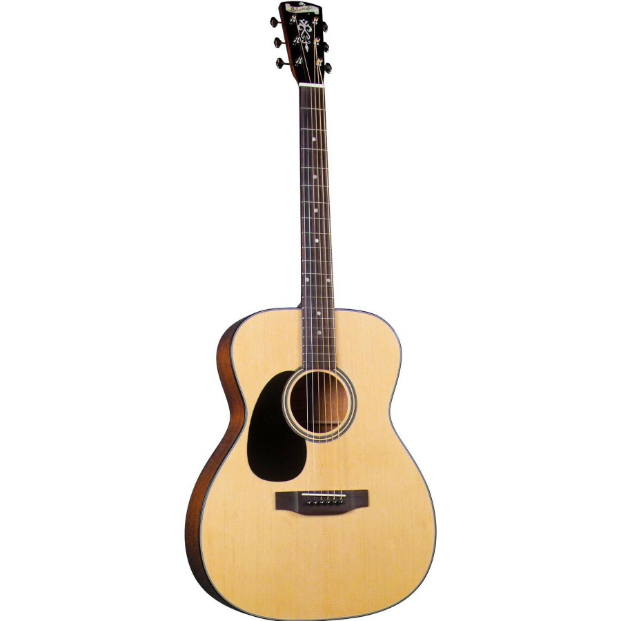 Guitars Blueridge Left Handed | Blueridge Contemporary Series Br-43Lh Left-Handed 000 Acoustic Guitar Natural