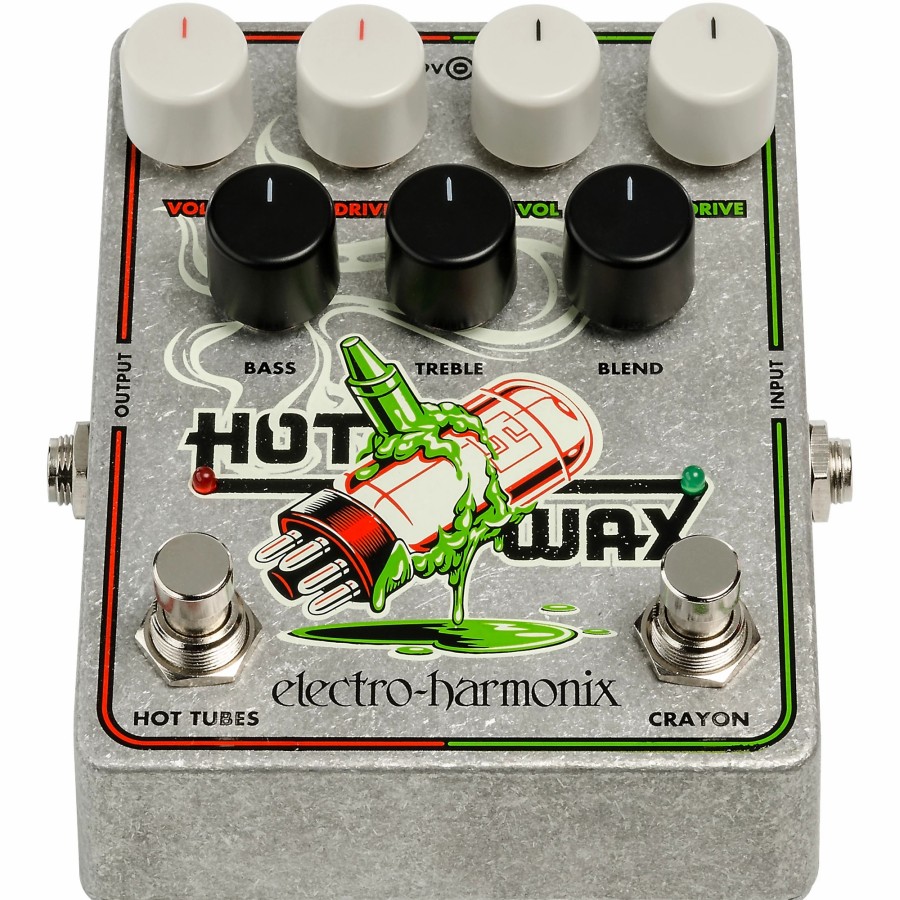 Amps & Effects Electro-Harmonix Distortion & Overdrive | Electro-Harmonix Hot Wax Multi-Overdrive Effects Pedal