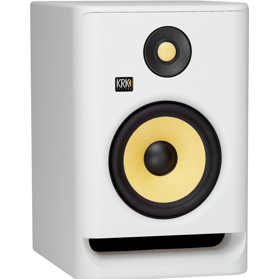 Recording KRK | Krk Rokit 7 G4 White Noise 7" Powered Studio Monitor (Each)