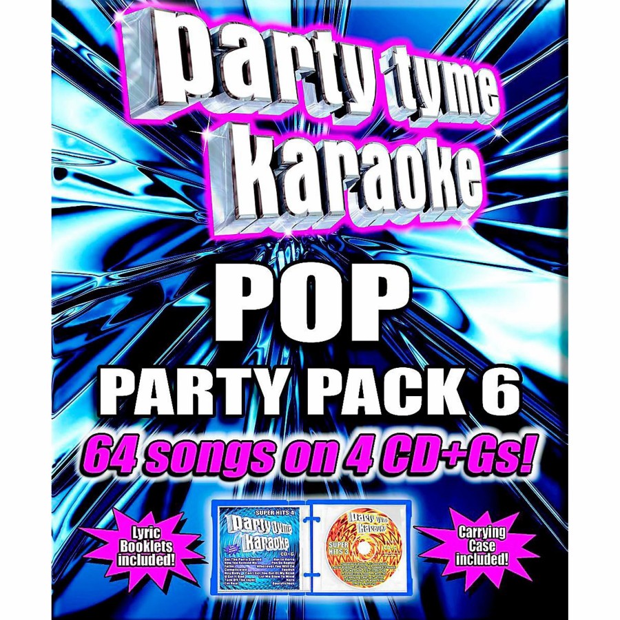 Dj Equipment Sybersound | Sybersound Party Tyme Karaoke - Pop Party Pack 6