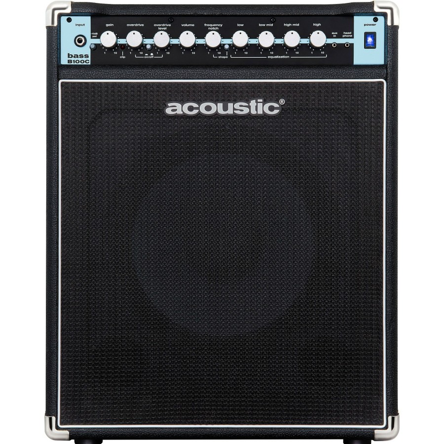 Basses Acoustic Bass Amps | Acoustic B100C 1X12 100W Bass Combo With Tilt-Back Cab Black