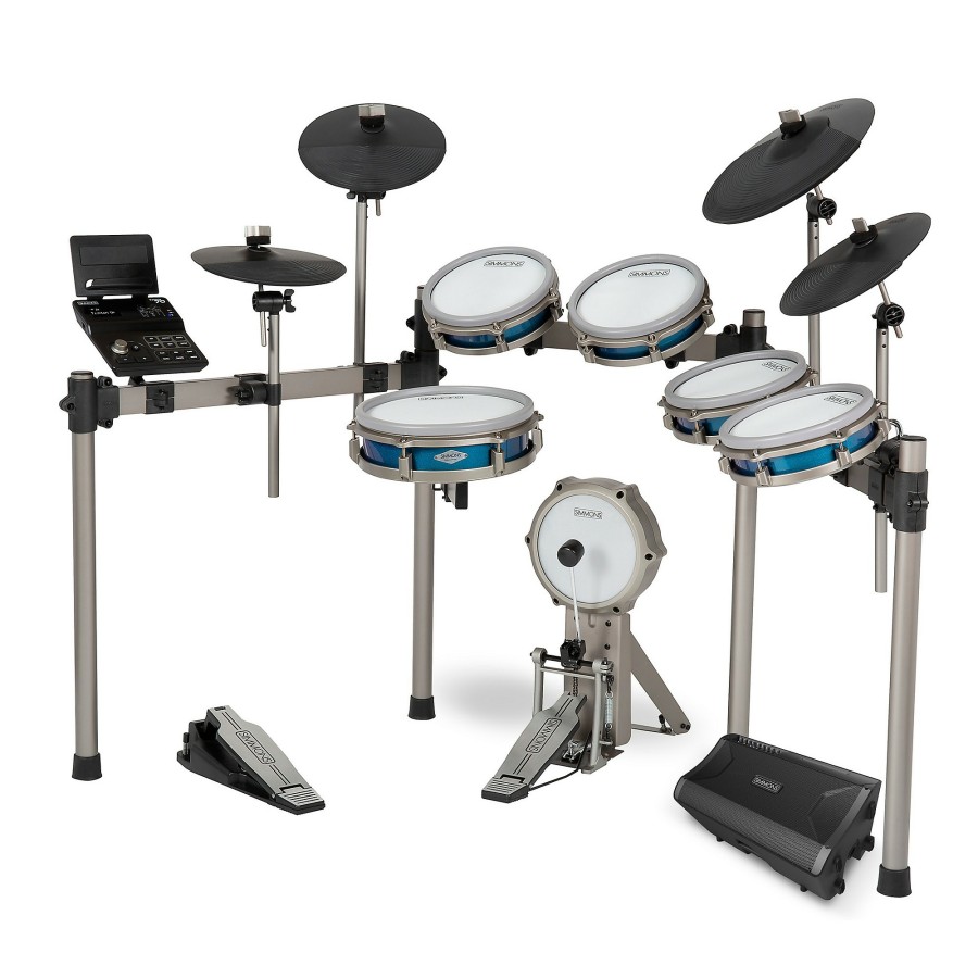 Drums Simmons Electronic Drum Sets | Simmons Titan 70 Electronic Drum Kit And Da2112 Drum Amp