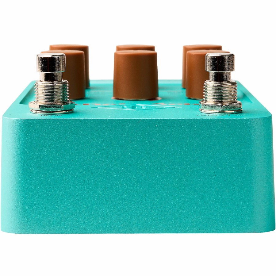 Amps & Effects Universal Audio Delay & Reverb | Universal Audio Uafx Del-Verb Ambience Companion Effects Pedal Turquoise