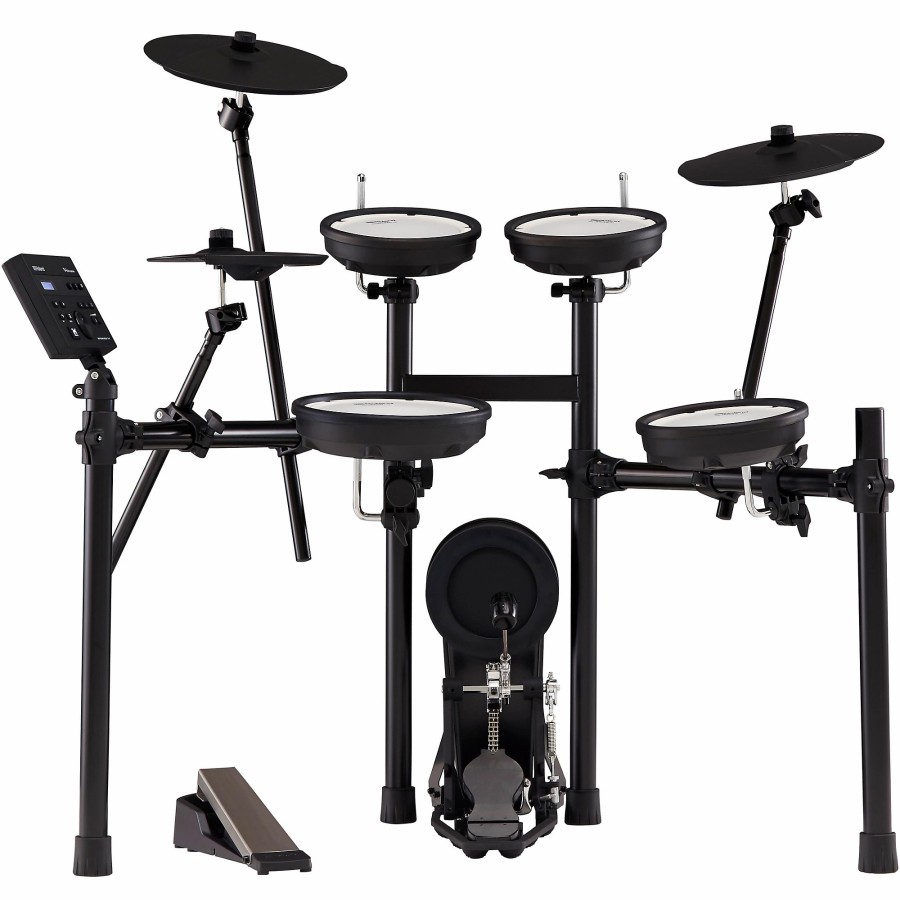 Drums Roland Electronic Drum Sets | Roland Td-07Kv V-Drums Electronic Drum Set With Tdm-10 Drum Mat