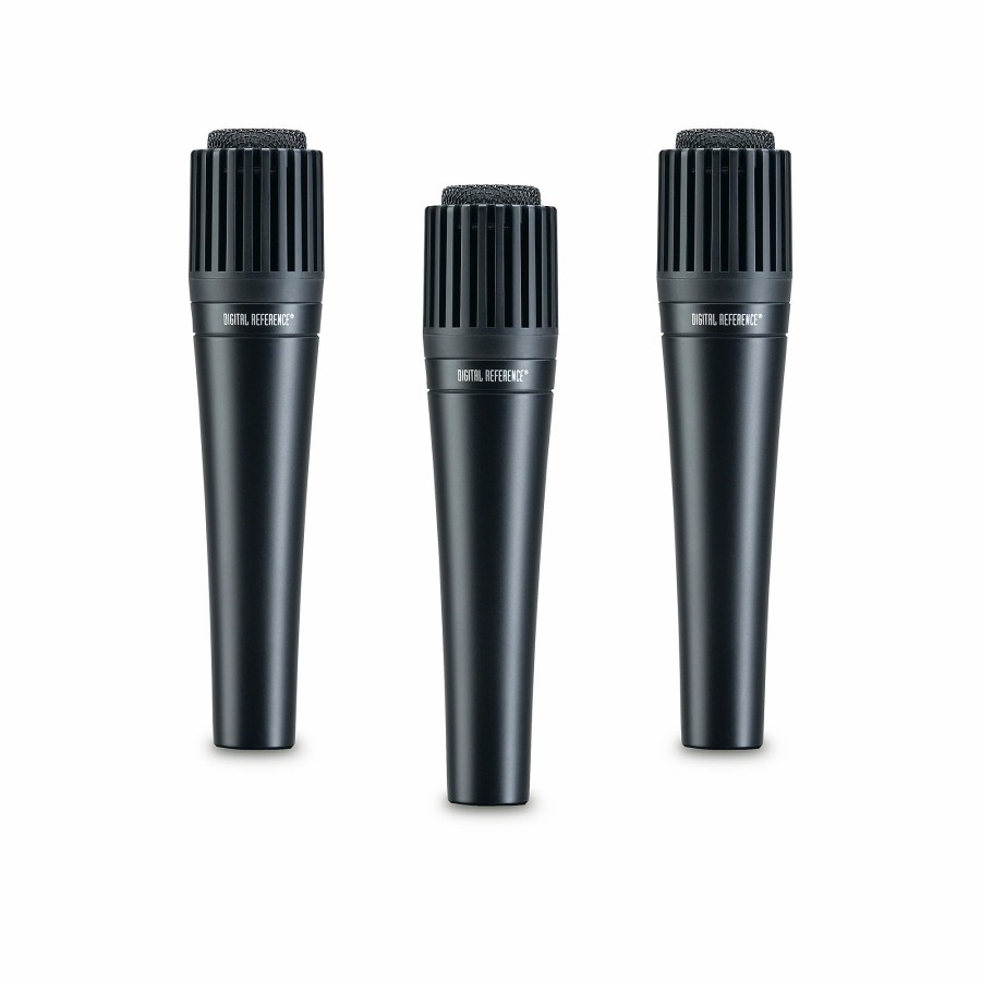 Mics & Wireless Digital Reference | Digital Reference Dri100 Dynamic Instrument Microphone - 3 Pack