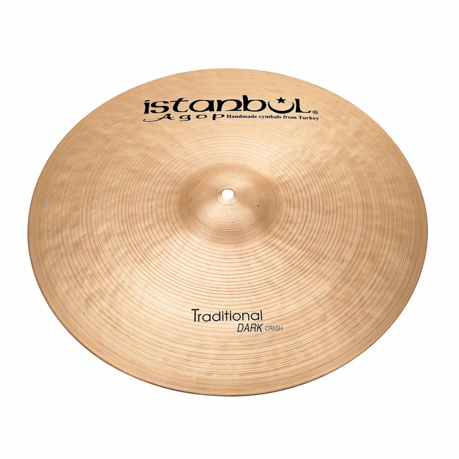 Drums Istanbul Agop Crash Cymbals | Istanbul Agop Traditional Dark Crash Cymbal 20 In.