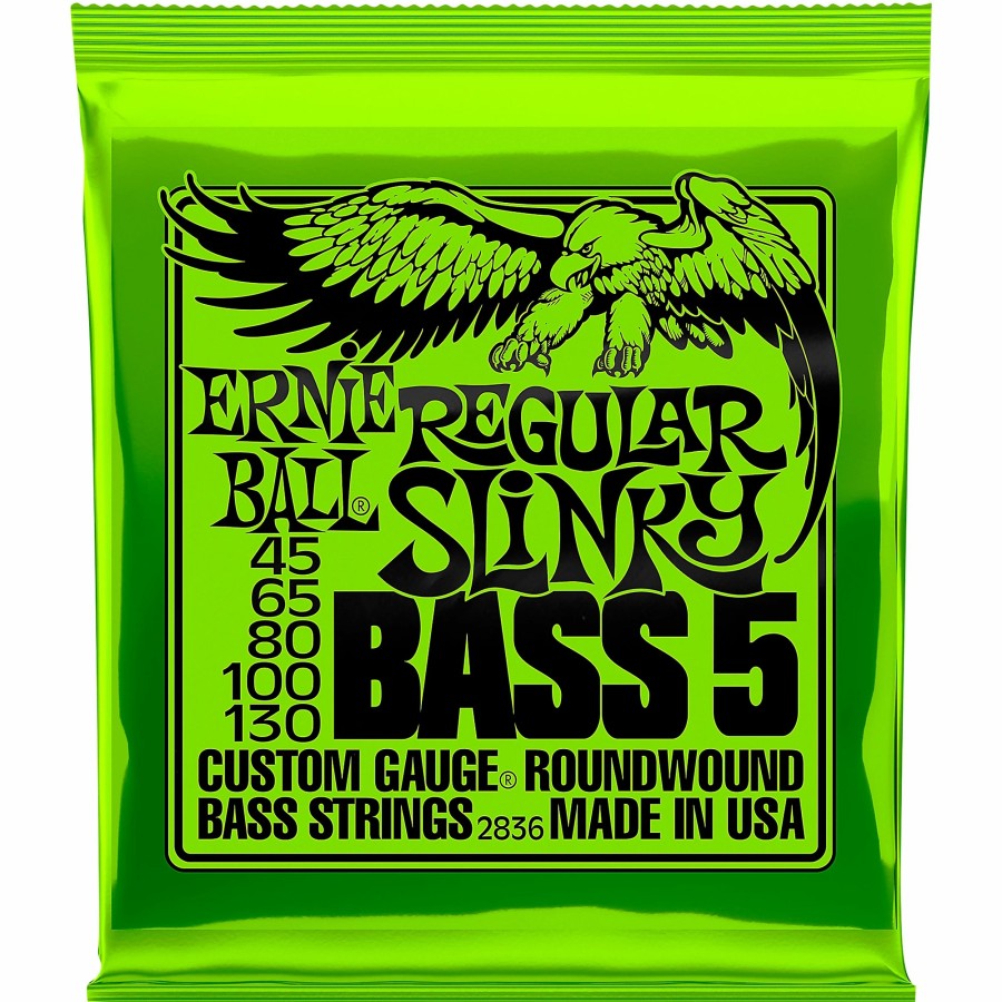 Basses Ernie Ball Bass Guitar Strings | Ernie Ball 2836 Slinky 5-String Bass Strings