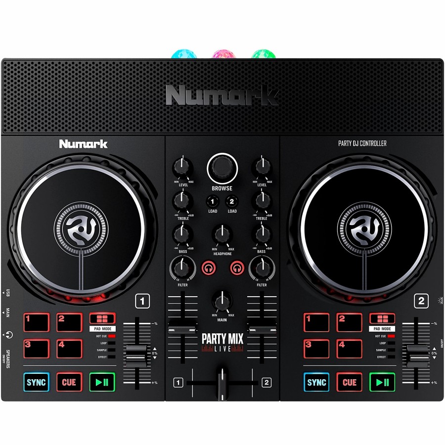 Dj Equipment Numark | Numark Party Mix Live With Built-In Light Show And Speakers