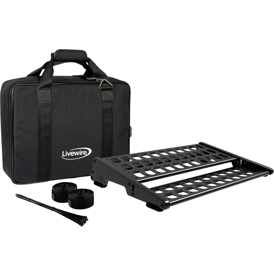 Amps & Effects Livewire Pedalboards | Livewire Pb400 Tour Pedalboard With Soft Case