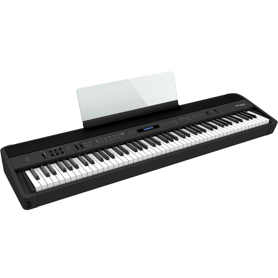 Keyboards & Midi Roland | Roland Fp-90X Digital Piano With Roland Double-Brace X-Stand And Dp-10 Pedal Black