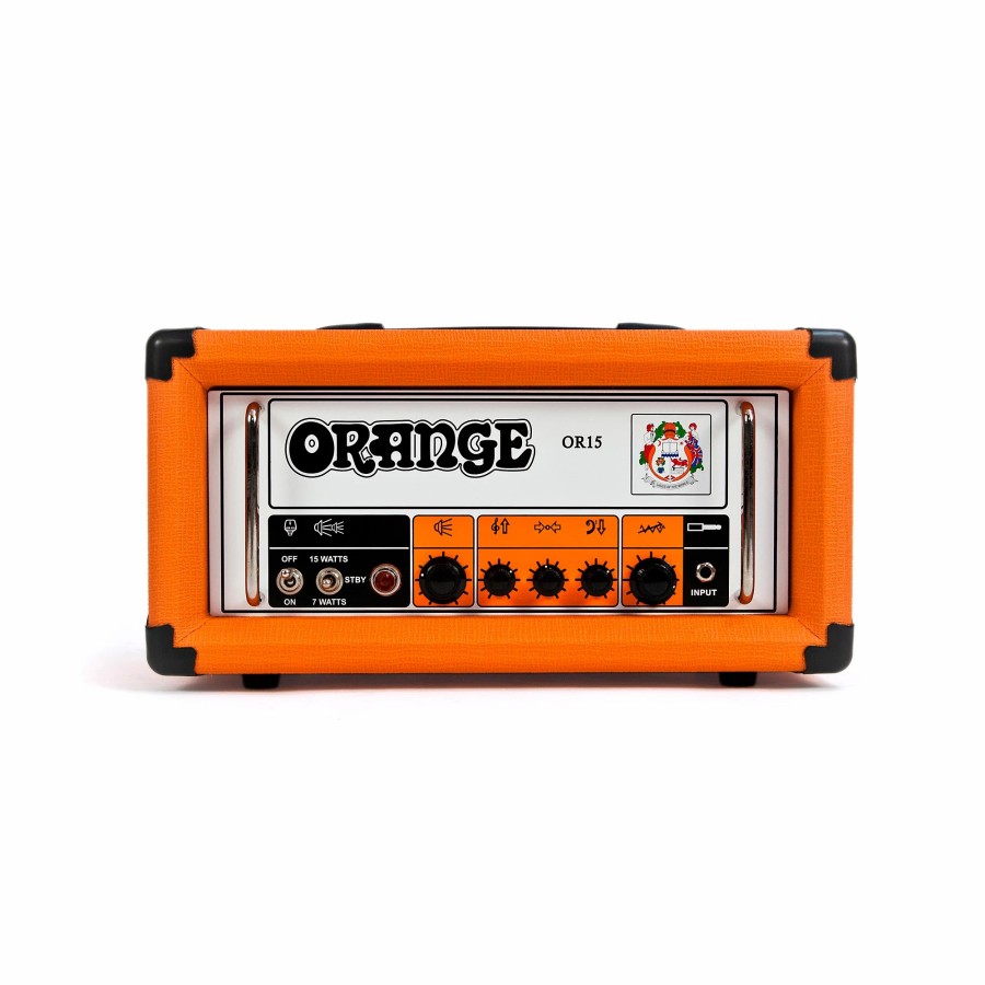 Amps & Effects Orange Amplifiers Heads | Orange Amplifiers Or Series Or15H 15W Compact Tube Guitar Amp Head