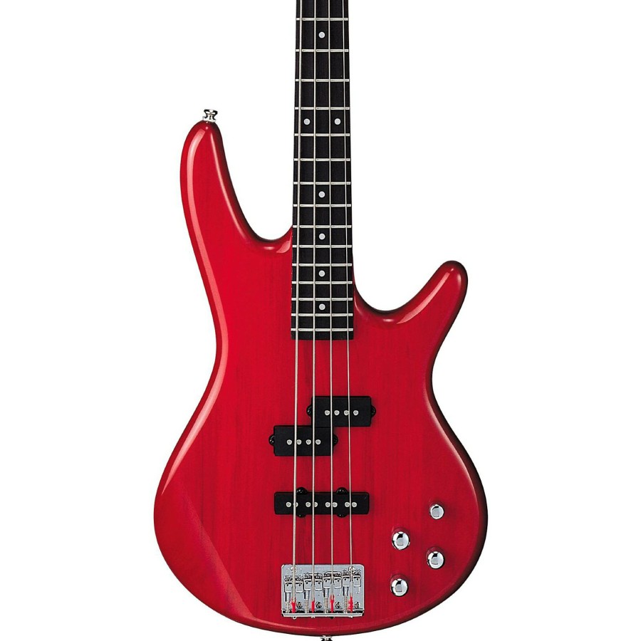 Basses Ibanez 4-String | Ibanez Gsr200 4-String Electric Bass Transparent Red