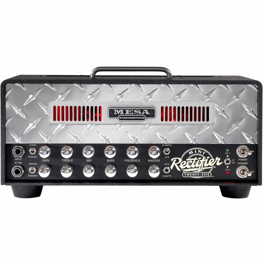 Guitars MESA/Boogie Guitar Amps | Mesa/Boogie Mini Rectifier 25 25W Tube Guitar Amp Head Black