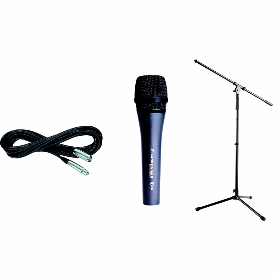 Mics & Wireless Sennheiser | Sennheiser E 835 Stand And Cable Package