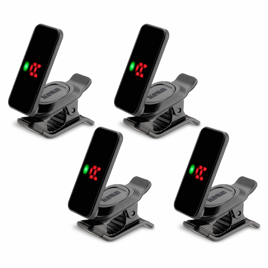 Accessories KORG | Korg Pitchclip 2 Clip-On Tuner 4-Pack