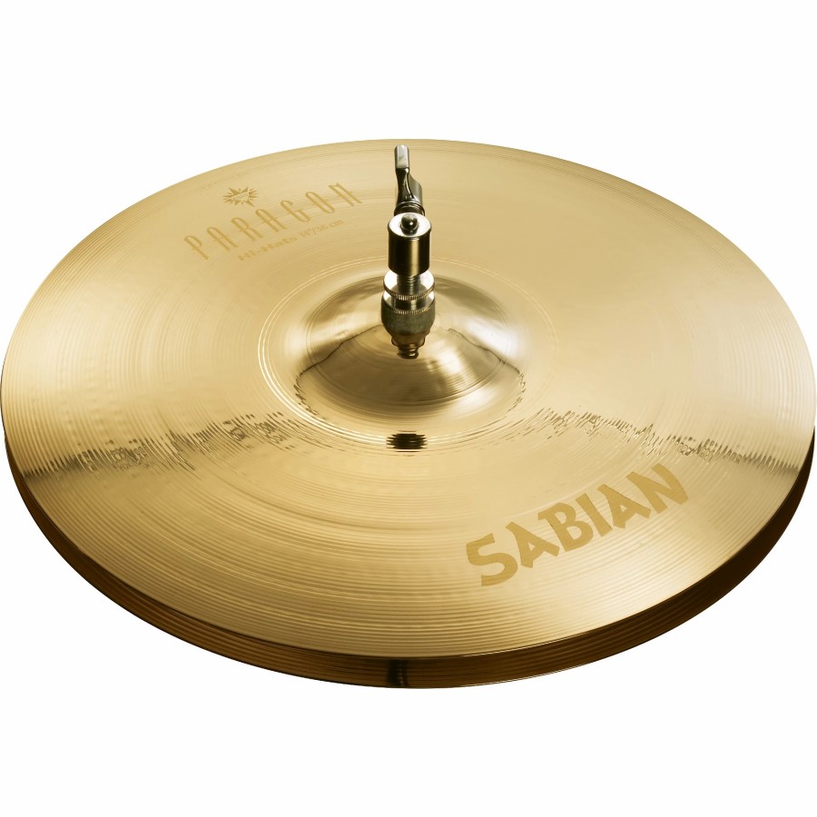 Drums SABIAN Hi-Hat Cymbals | Sabian Neil Peart Paragon Hi-Hats Brilliant 14 In.