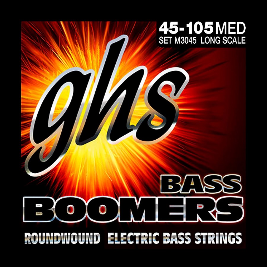 Basses GHS Bass Guitar Strings | Ghs M3045 Bass Boomers Medium Electric Bass Strings