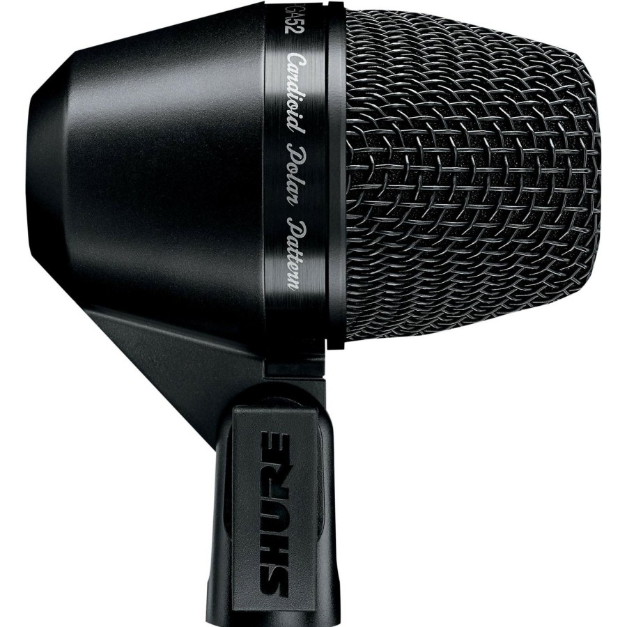 Mics & Wireless Shure | Shure Pga52-Xlr Dynamic Kick Drum Microphone With Xlr Cable