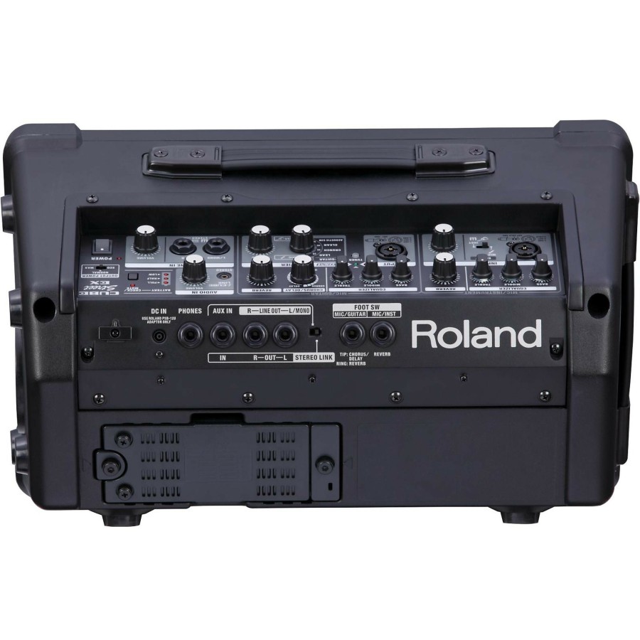 Guitars Roland Guitar Amps | Roland Cube Street Ex Battery-Powered Stereo Guitar Amplifier