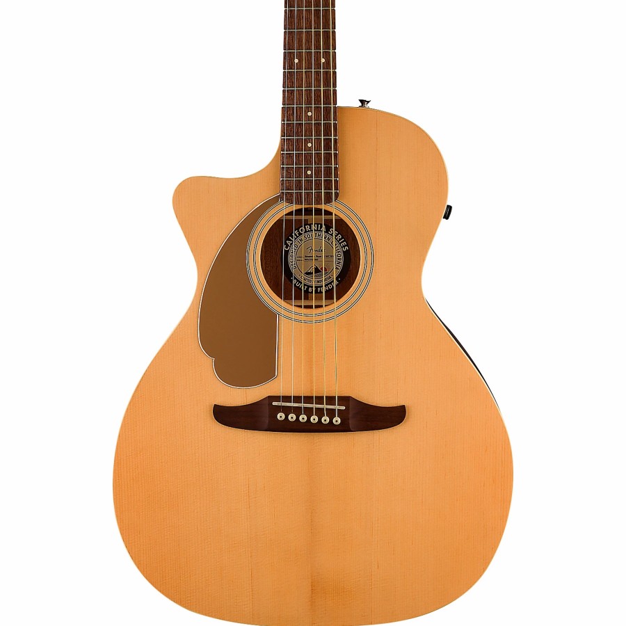 Guitars Fender Left Handed | Fender Left-Handed California Newporter Player Acoustic-Electric Guitar Natural