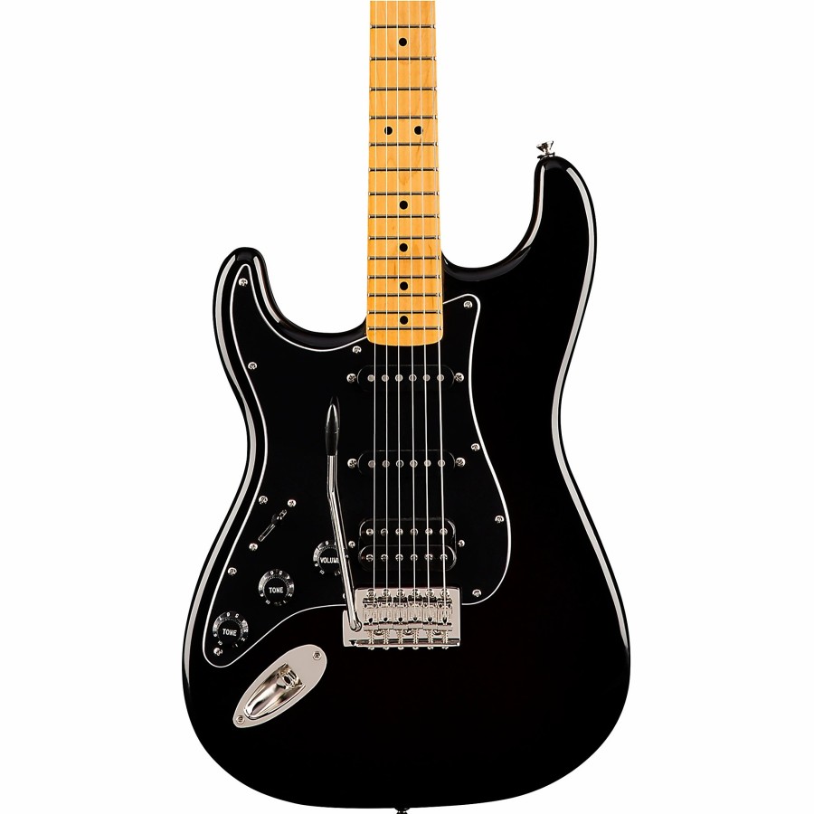 Guitars Squier Left Handed | Squier Classic Vibe '70S Stratocaster Hss Maple Fingerboard Left-Handed Electric Guitar Black