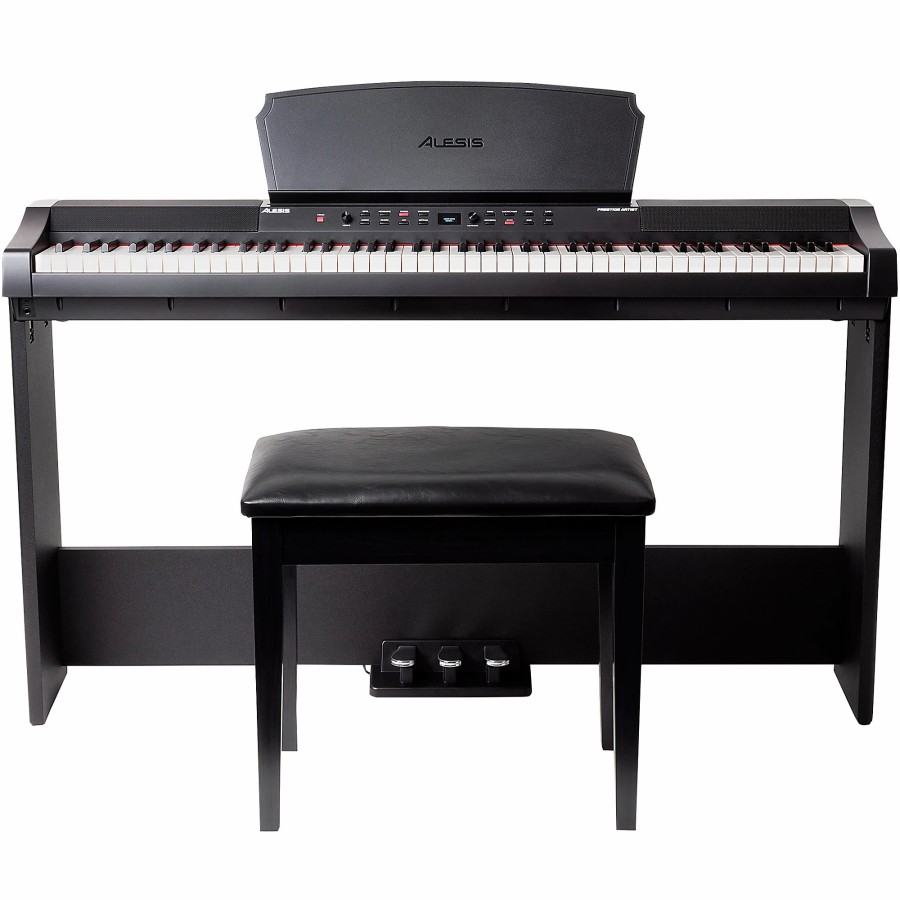 Keyboards & Midi Alesis Benches & Stools | Alesis Ahb-1 Piano Stand And Bench For Prestige Series Pianos