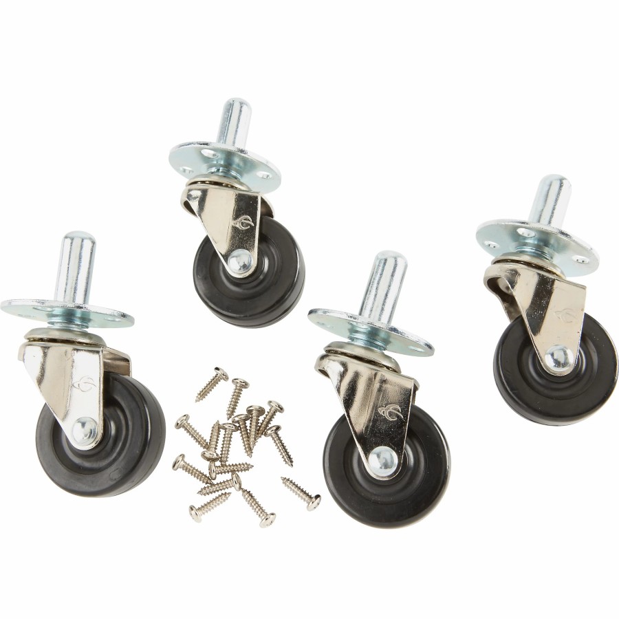 Amps & Effects Fender Amp Parts | Fender Amplifier Casters With Hardware Set Of 4