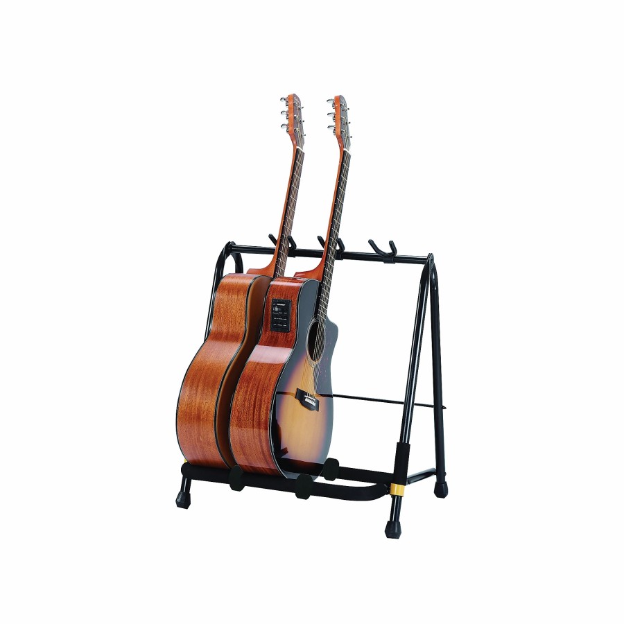 Guitars Hercules Guitar Stands | Hercules Gs523B Three-Instrument Guitar Rack