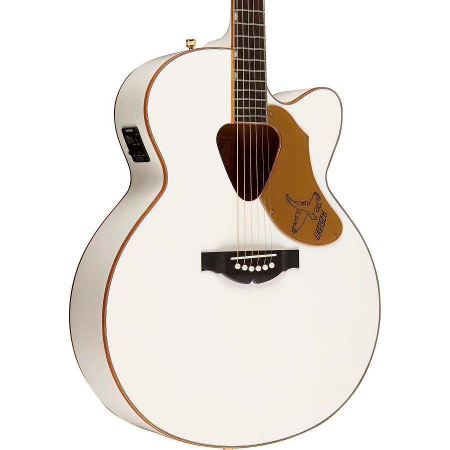 Guitars Gretsch Guitars Acoustic Electric | Gretsch Guitars G5022C Rancher Falcon Cutaway Acoustic-Electric Guitar White