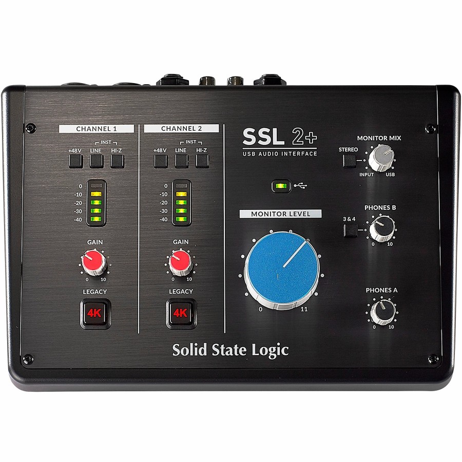 Recording Solid State Logic | Solid State Logic Ssl 2+ Usb Audio Interface