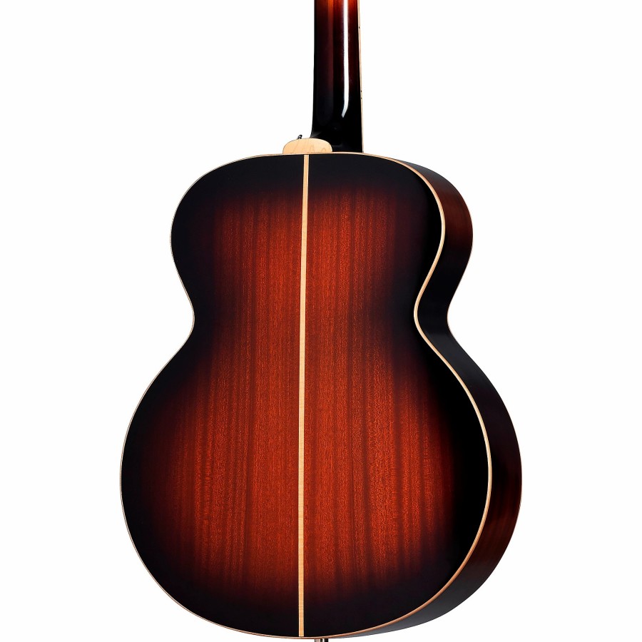 Basses Epiphone Fretted | Epiphone J-200 Studio Sitka Spruce-Mahogany Acoustic-Electric Bass Guitar Vintage Sunburst