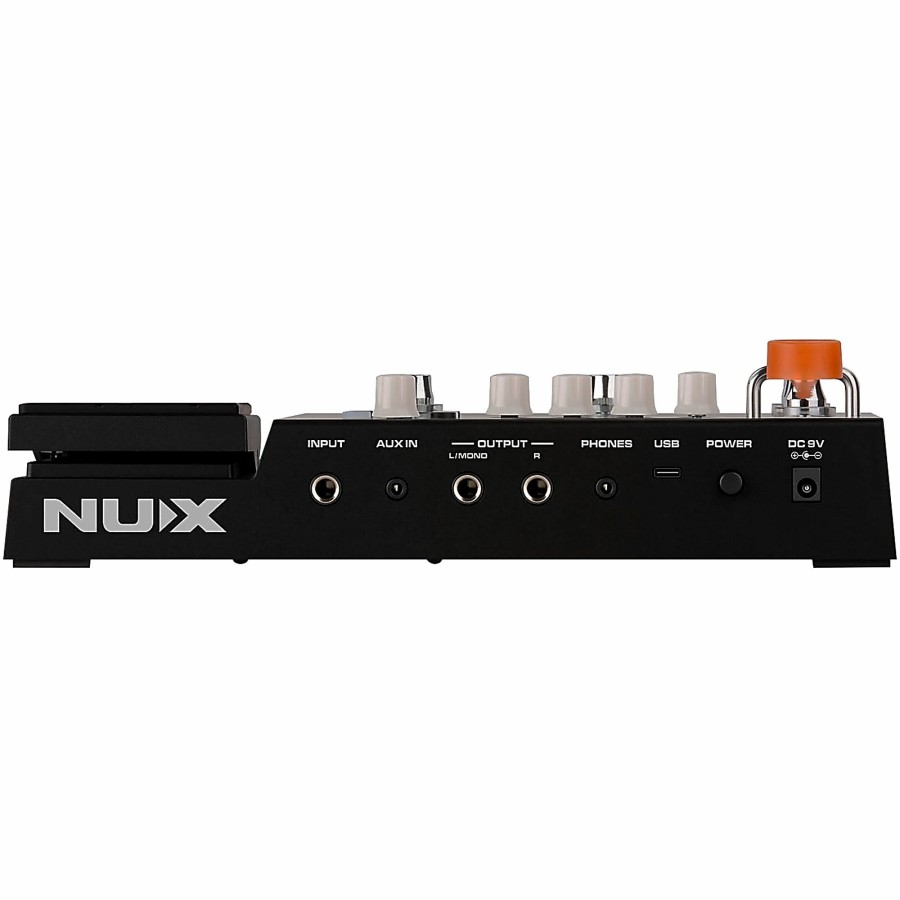 Amps & Effects NUX Multi-Effects Pedals | Nux Mg-400 Dual Dsp Modeling Guitar And Bass Effect Processor Pedal Black