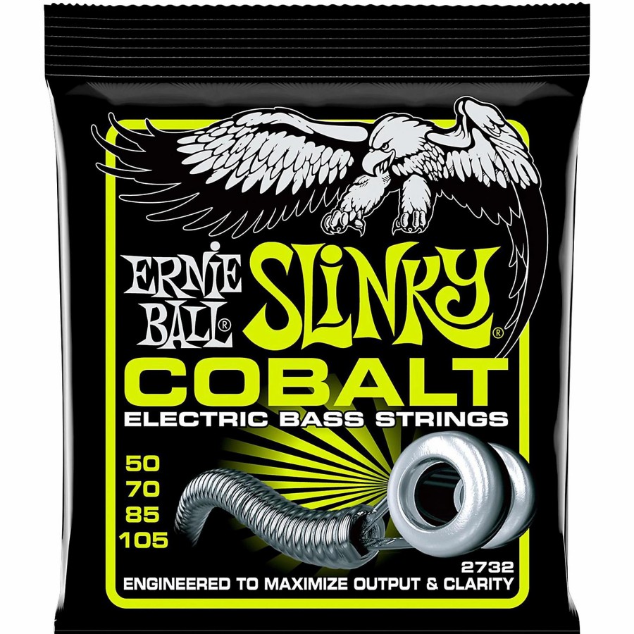 Basses Ernie Ball Bass Guitar Strings | Ernie Ball 2732 Cobalt Regular Slinky Electric Bass Strings